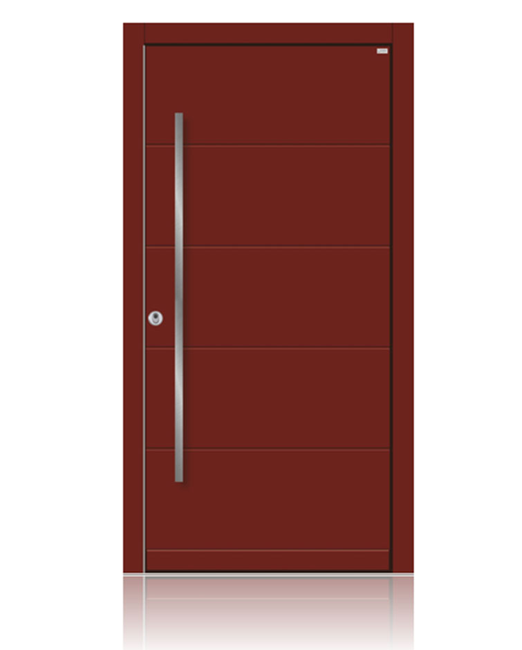Деревянная входная дверь PHT487